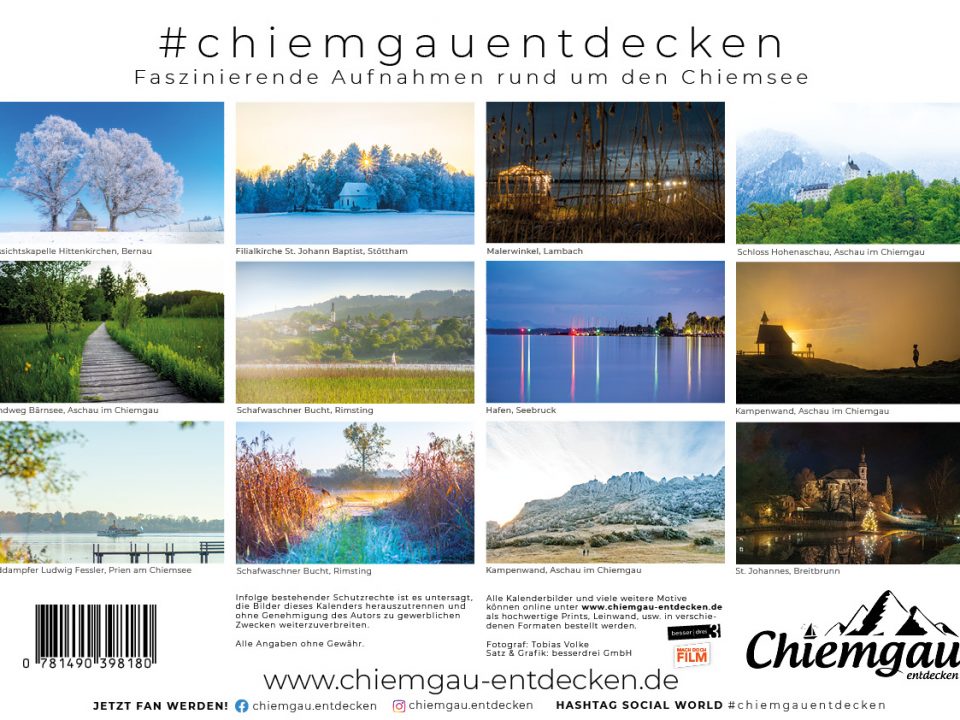 Bilder für den Chiemgau DIN A3 / A2 Kalender 6