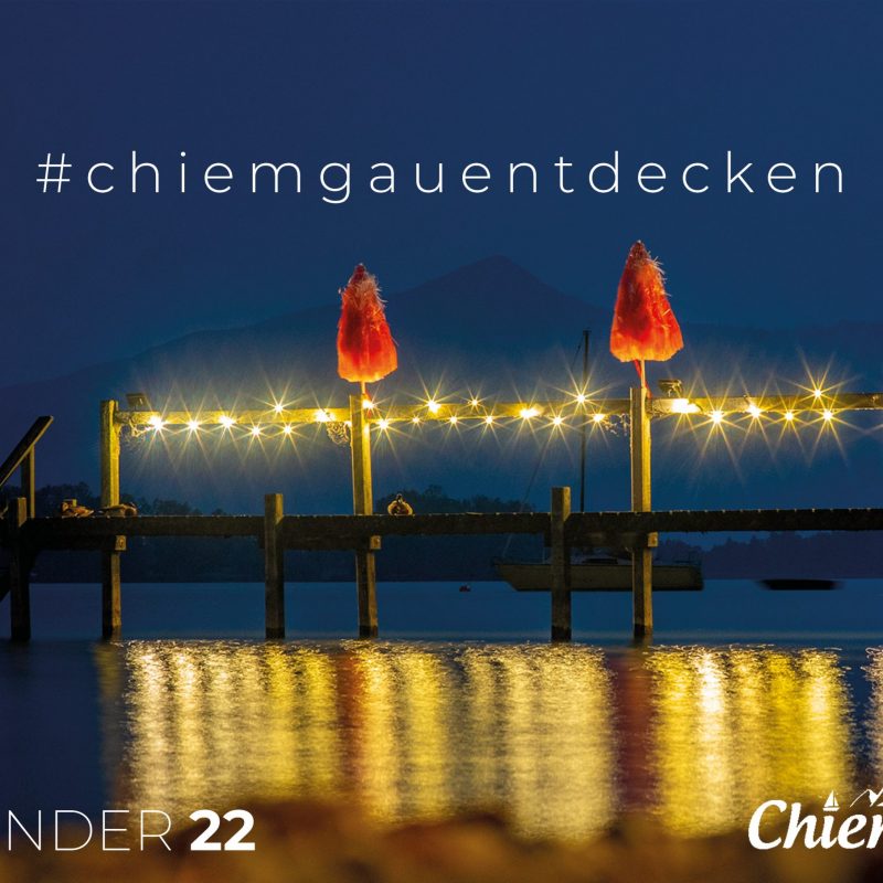 CHIEMGAU KALENDER 2022 - DIN A3