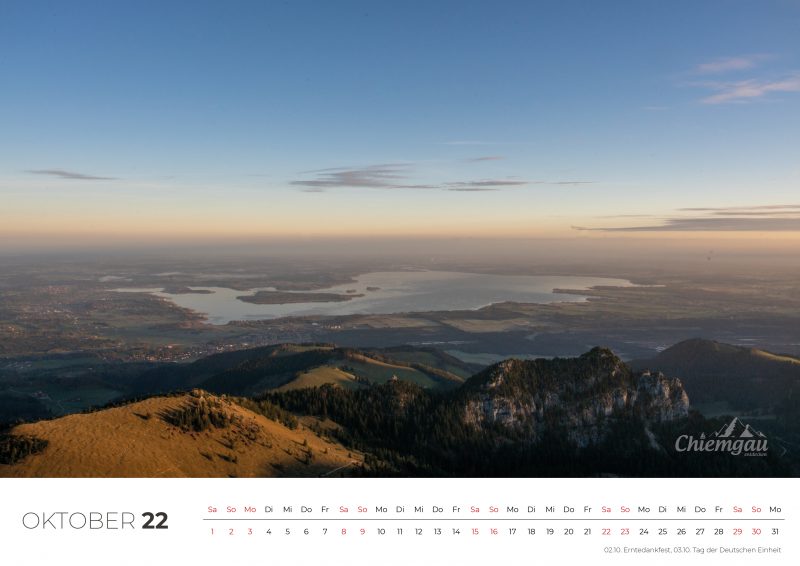 CHIEMGAU KALENDER 2022 - DIN A3 – Bild 11