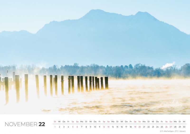 CHIEMGAU KALENDER 2022 - DIN A3 – Bild 12