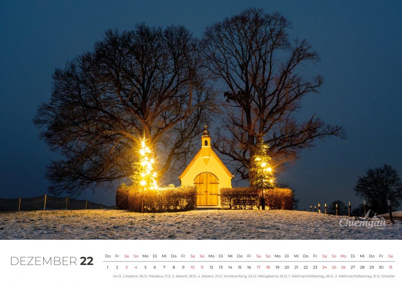 CHIEMGAU KALENDER 2022 - DIN A3 – Bild 13