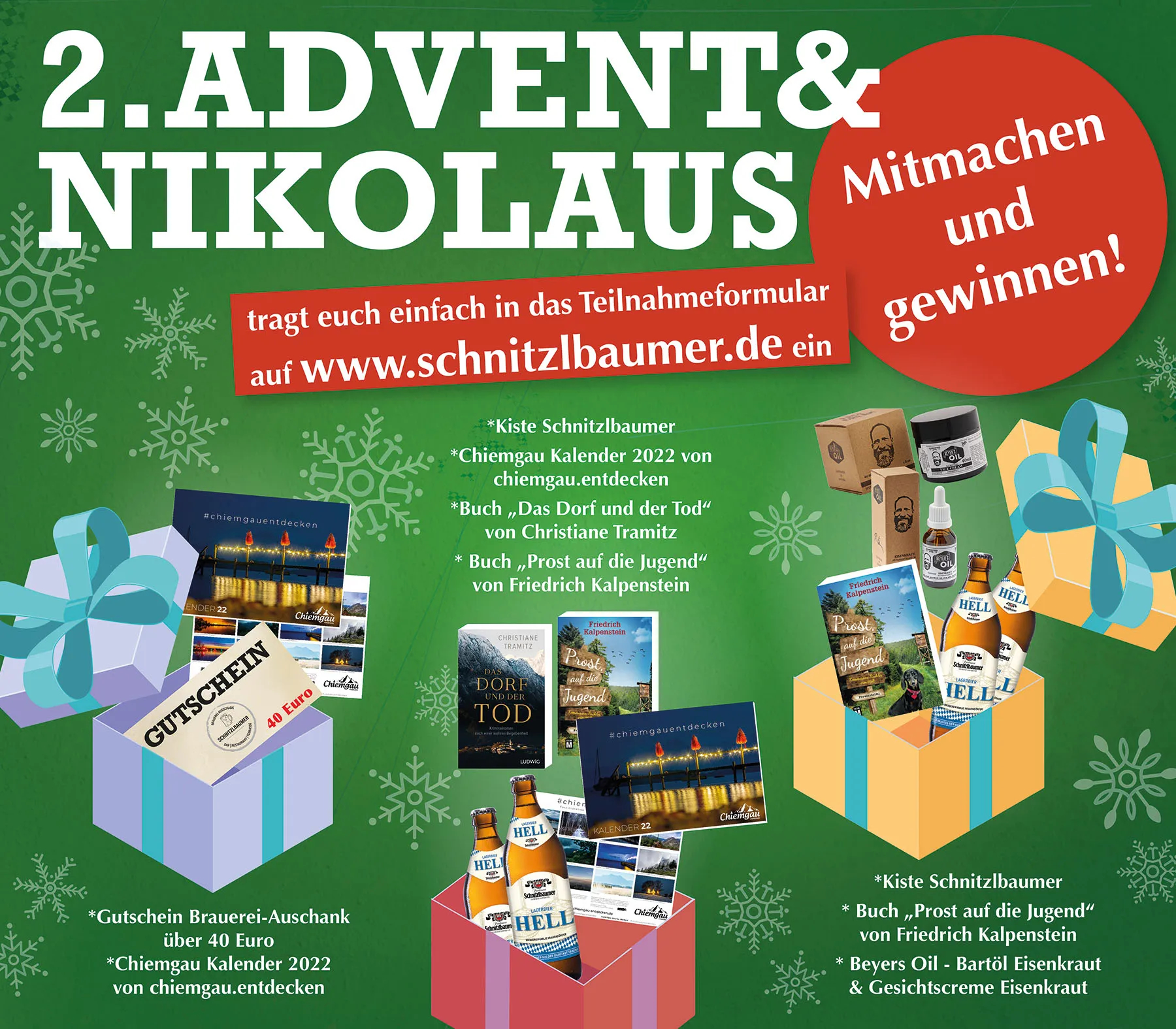 Gewinnspiel beim Schnitzlbaumer 6