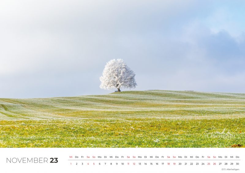 CHIEMGAU KALENDER 2023 - DIN A3 14