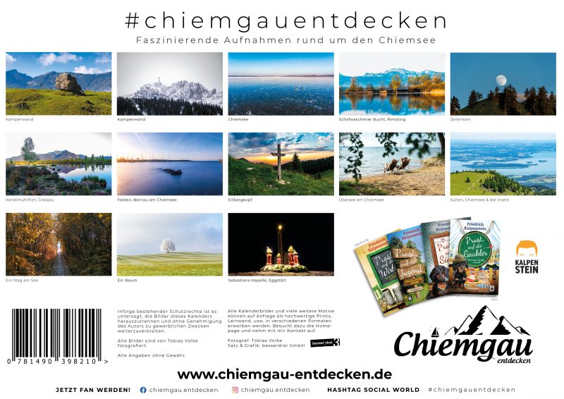 CHIEMGAU KALENDER 2023 - DIN A3 16