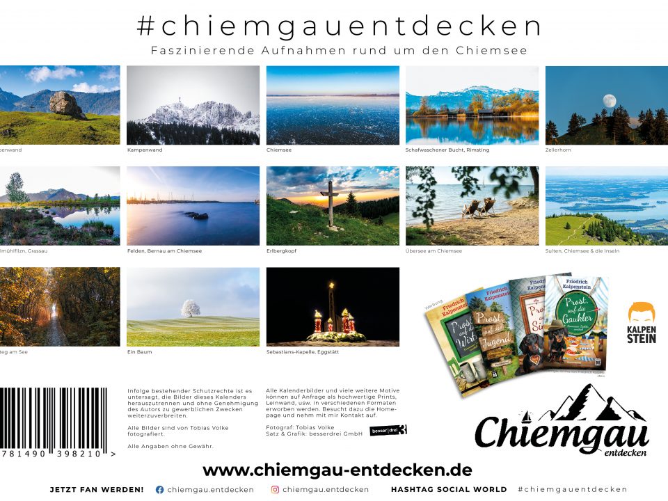 Regionale Verkaufsstellen für den Chiemgau Kalender 2023 9
