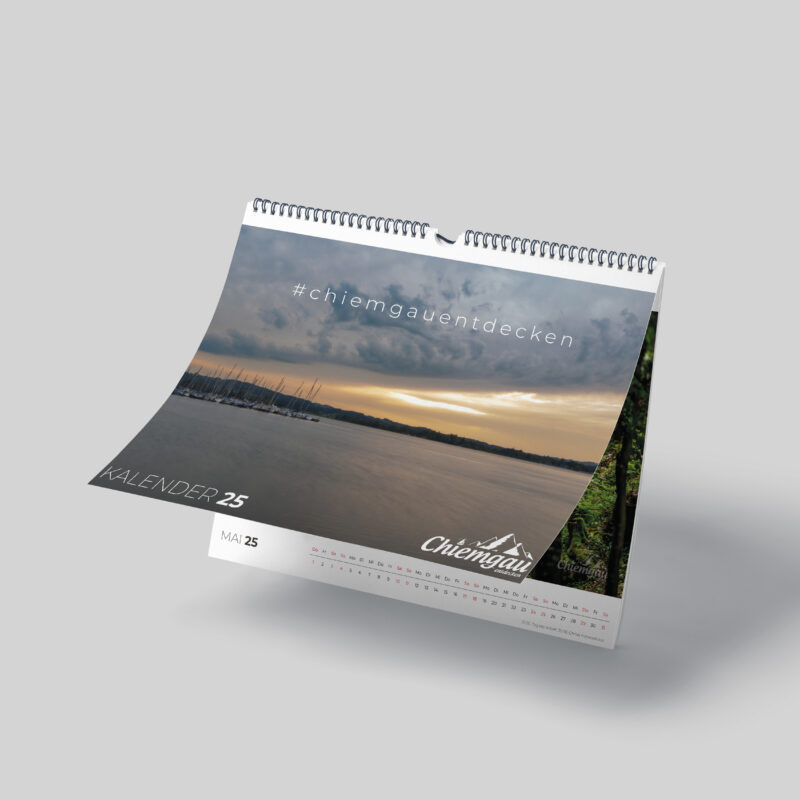 CHIEMGAU WANDKALENDER 2025