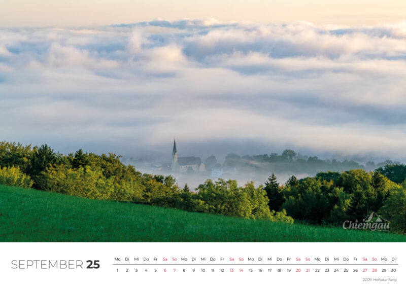 CHIEMGAU WANDKALENDER 2025 – Bild 12