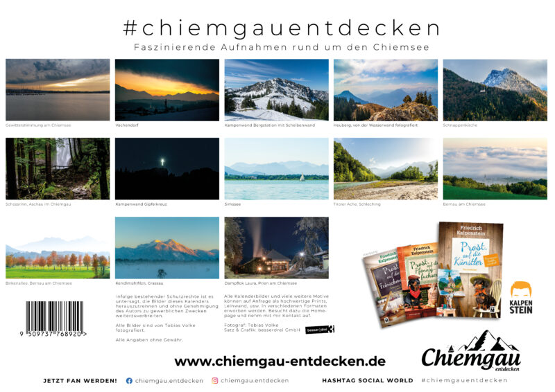 CHIEMGAU WANDKALENDER 2025 – Bild 15