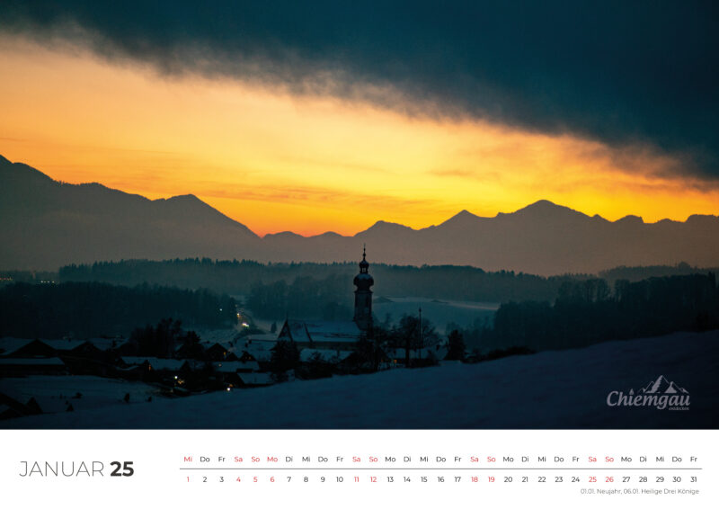 CHIEMGAU WANDKALENDER 2025 – Bild 3