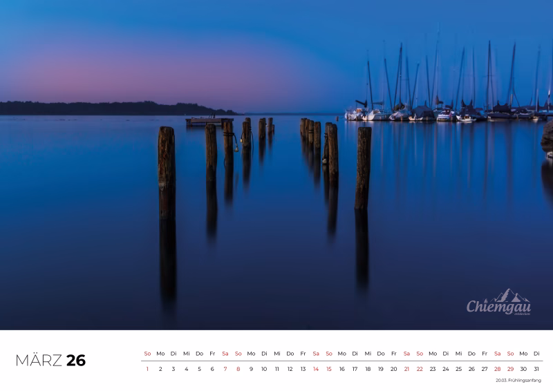 Chiemgau-Kalender 2026 – Ein Jahr voller Bergmomente & Seenzauber – Bild 12
