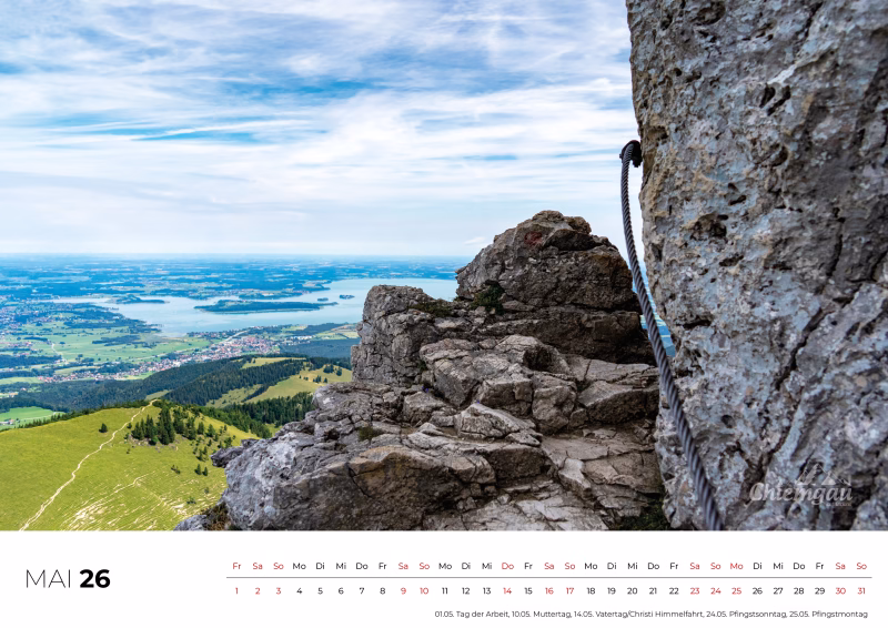 Chiemgau-Kalender 2026 – Ein Jahr voller Bergmomente & Seenzauber – Bild 10