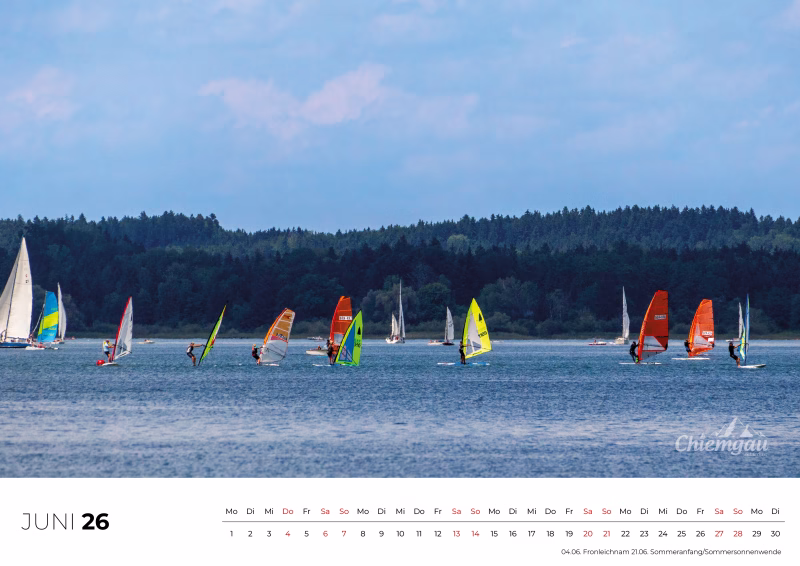 Chiemgau-Kalender 2026 – Ein Jahr voller Bergmomente & Seenzauber – Bild 9