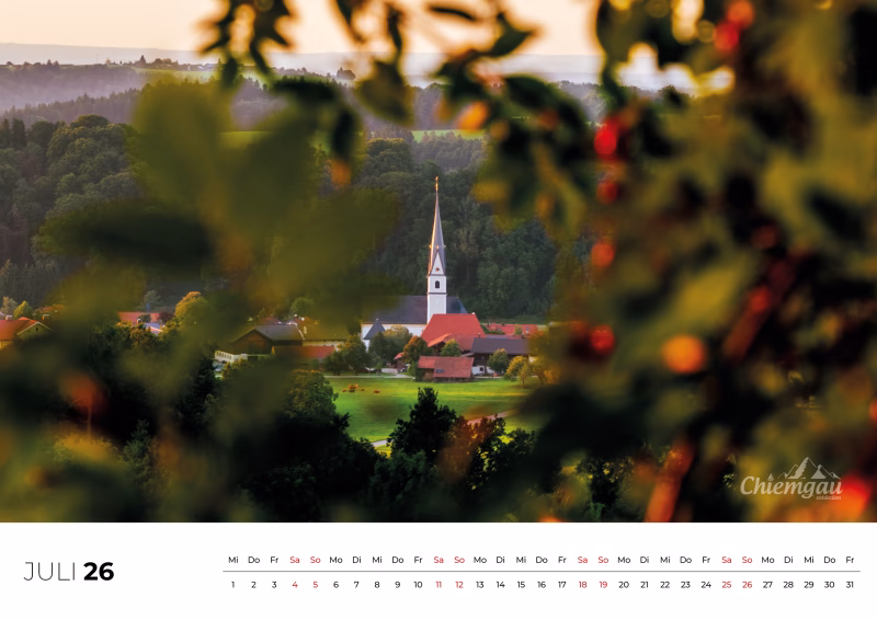 Chiemgau-Kalender 2026 – Ein Jahr voller Bergmomente & Seenzauber – Bild 8